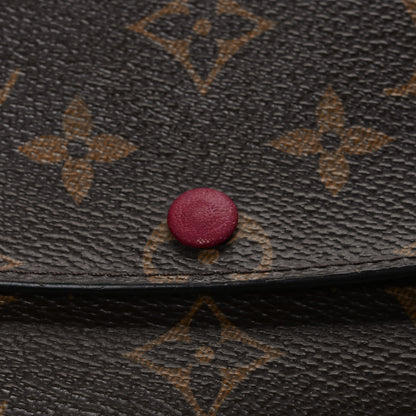 Louis Vuitton Monogram Emilie Wallet Fuchsia 7 of 7