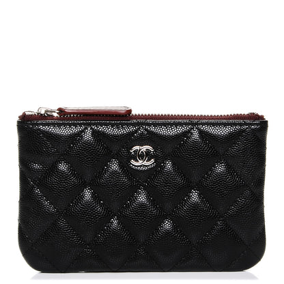 Chanel Caviar Quilted Small Cosmetic Case Black 1 of 7