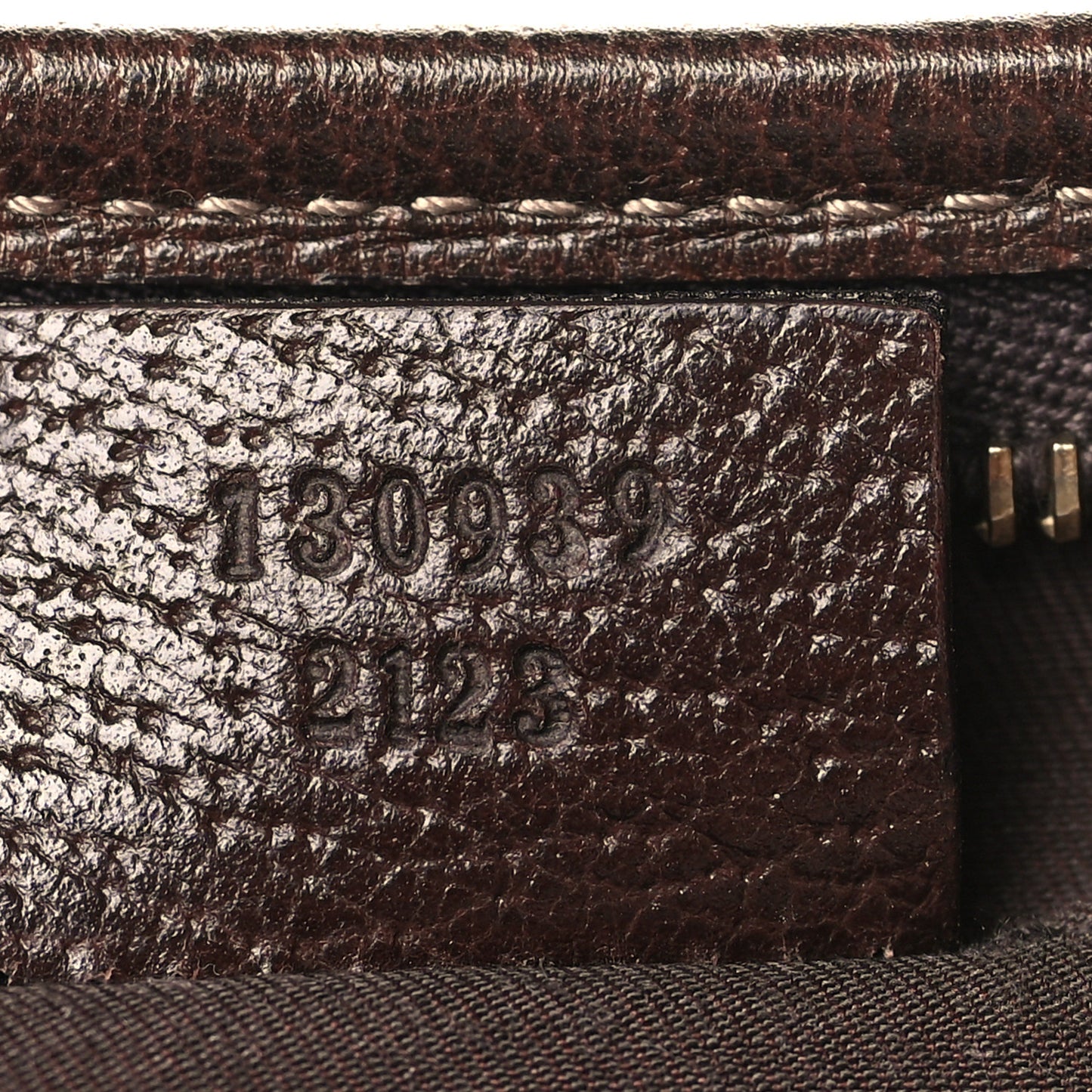 Monogram D Ring Abbey Pochette Brown