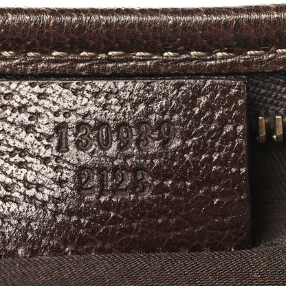 Gucci Monogram D Ring Abbey Pochette Brown 7 of 9