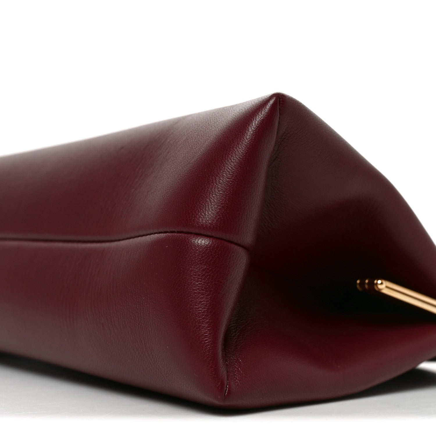 Chanel Lambskin Large Clutch Burgundy 10 of 11
