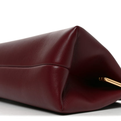 Chanel Lambskin Large Clutch Burgundy 10 of 11