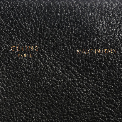 Celine Soft Grained Calfskin Medium Cabas Phantom Black 7 of 10