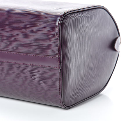 Louis Vuitton Epi Speedy 30 Cassis 10 of 12