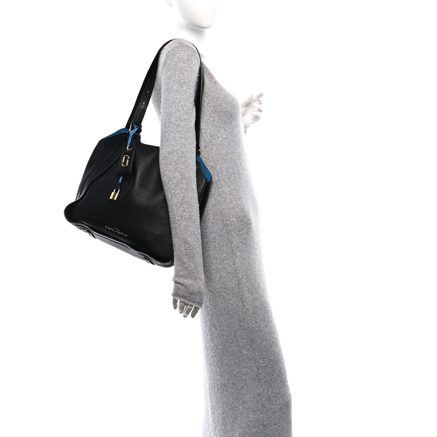 Grained Calfskin The Director Tote Black