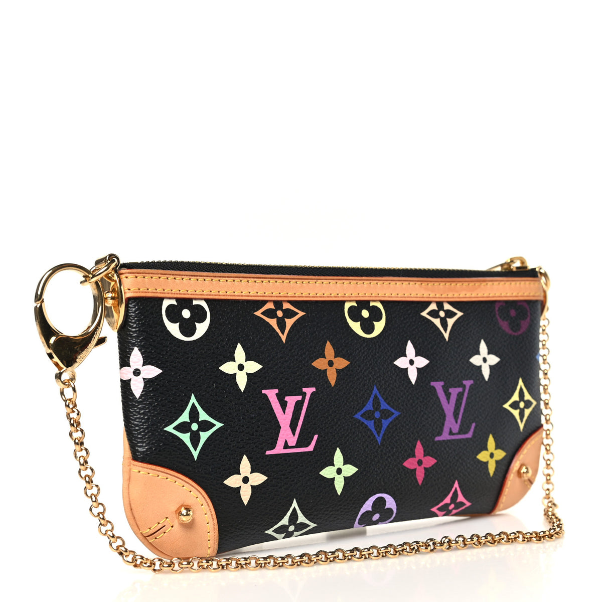 Monogram Multicolor Pochette Milla MM Black