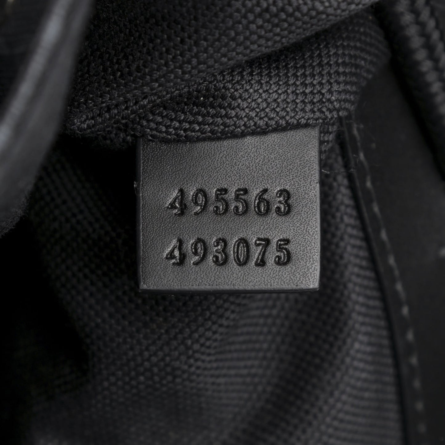 Soft GG Supreme Monogram Appia Calfskin Web Double Buckle Backpack Black