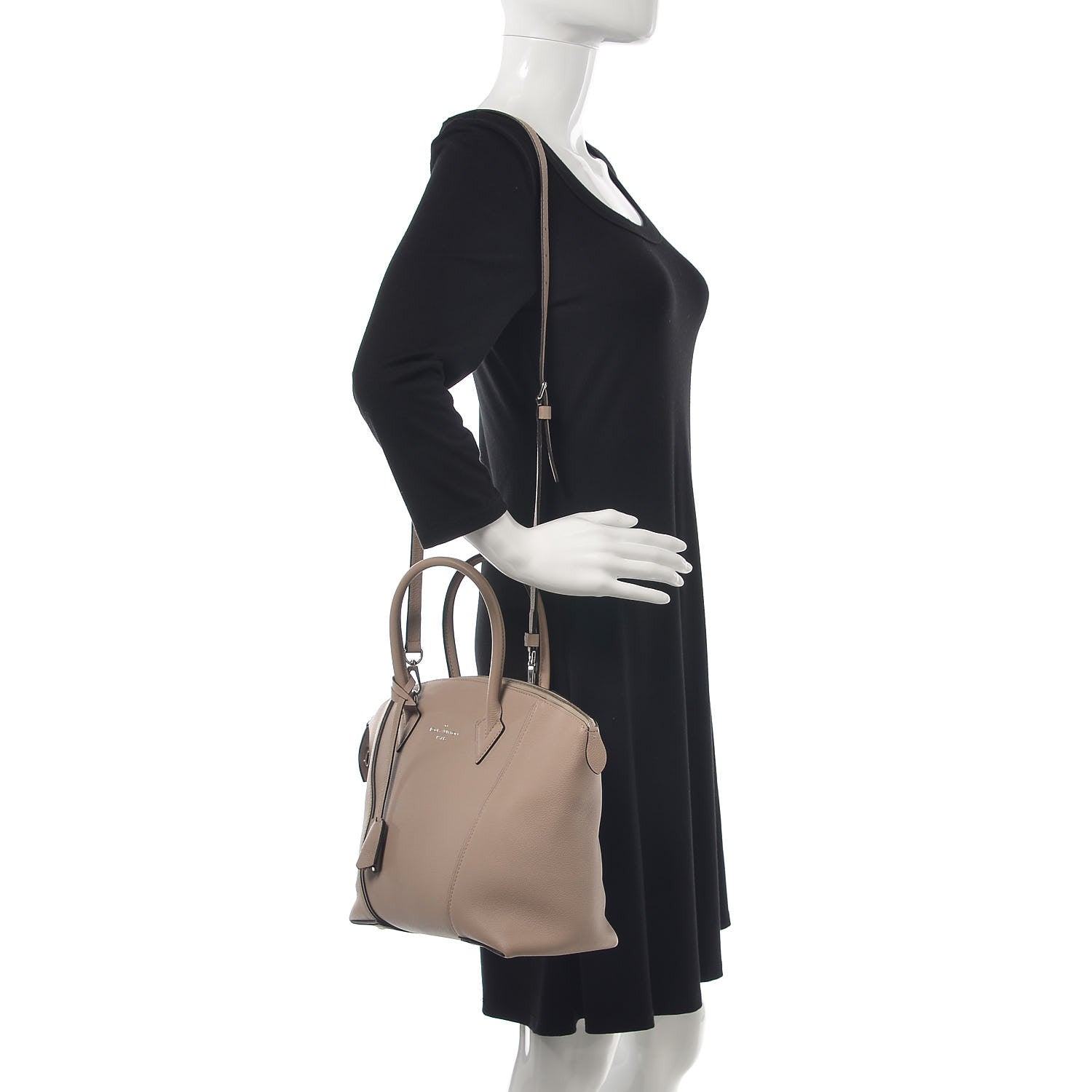 Louis Vuitton Veau Cachemire Soft Lockit PM Galet 3 of 8