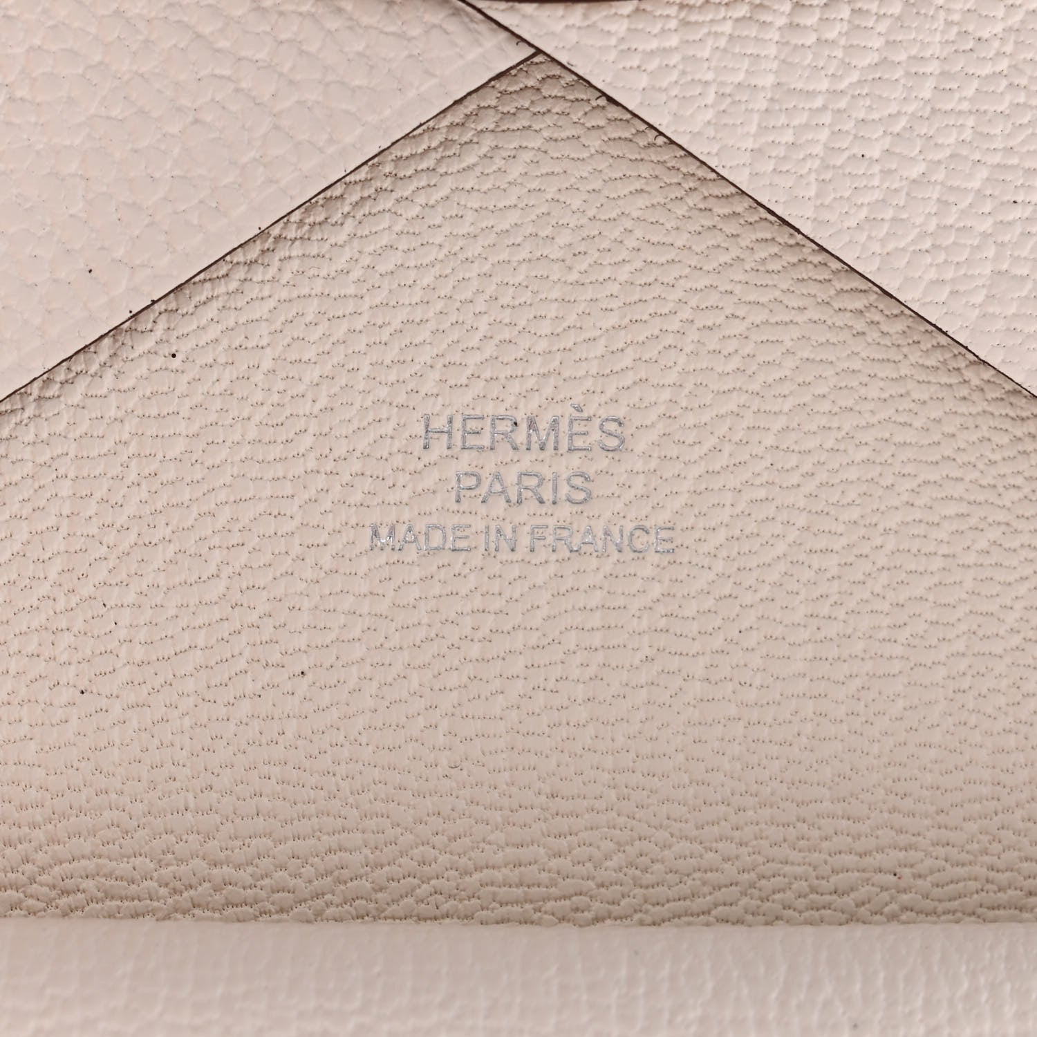 Hermes Chevre Mysore Calvi Duo Card Case Nata 6 of 9