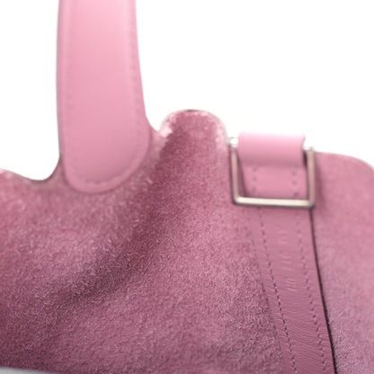 Hermes Swift Micro Lucky Daisy Picotin Lock Mauve Sylvestre 10 of 10