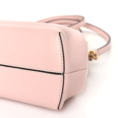 Fendi Shiny Nappa Snakeskin Small Fendi First Rosa Confetto Cipria 10 of 10