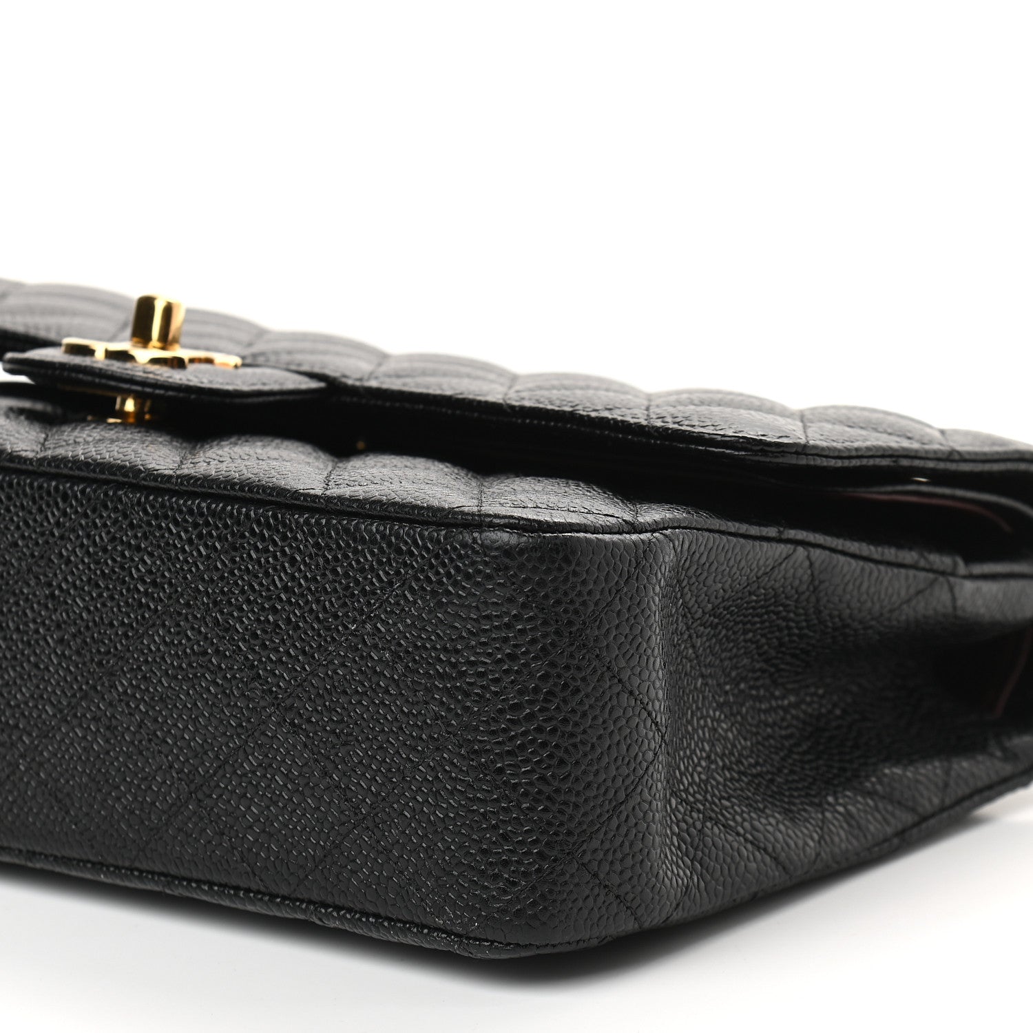 Chanel Caviar Quilted Medium Double Flap Black 9 of 9
