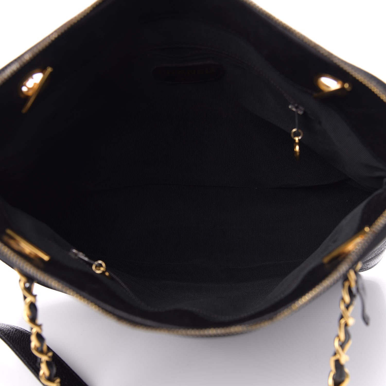 Chanel Caviar CC Shoulder Bag Black 5 of 11