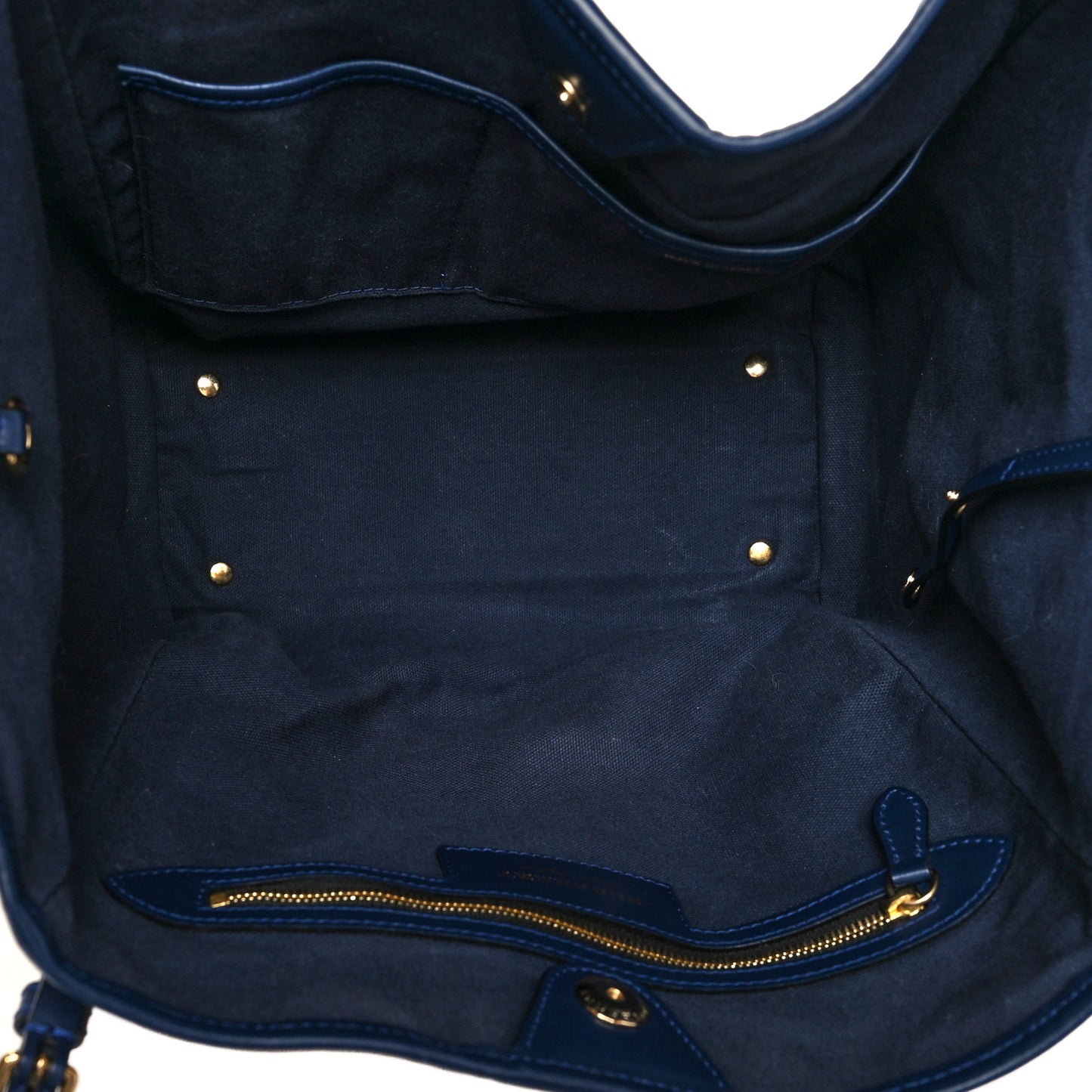 House Check Small Canterbury Tote Navy