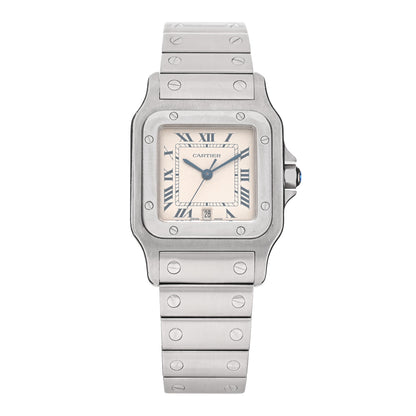 Cartier Stainless Steel 29mm Santos De Cartier Galbee Quartz Watch 1 of 5