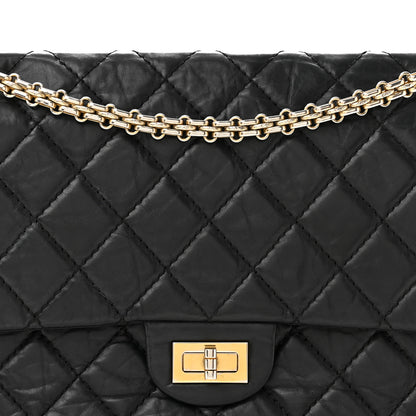 Chanel Aged Calfskin Quilted 2.55 Reissue 226 Flap Black 8 of 13