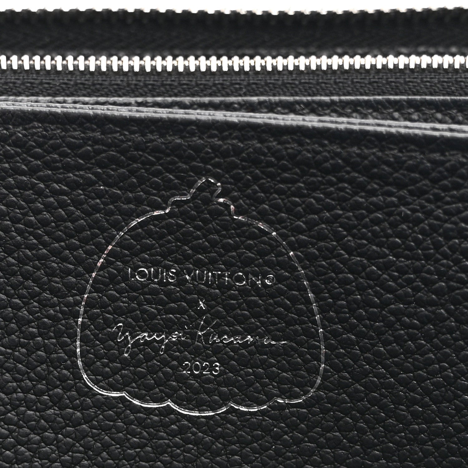 Louis Vuitton LV X YK Empreinte Zippy Wallet Black White 6 of 9