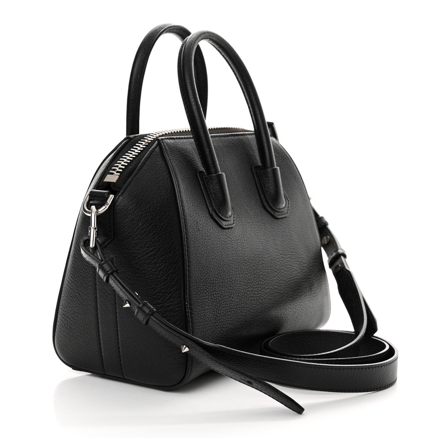 Sugar Goatskin Mini Antigona Black