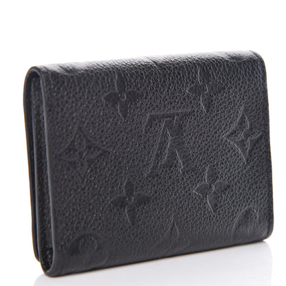 Louis Vuitton Empreinte Business Card Holder Black 3 of 7