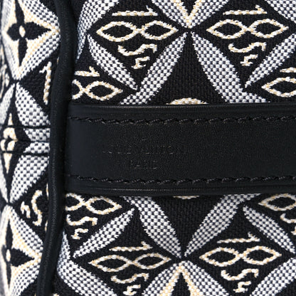 Louis Vuitton Jacquard Since 1854 Speedy Bandouliere 25 Grey 7 of 11