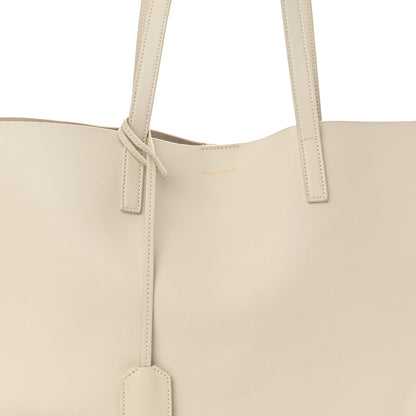 Saint Laurent Calfskin Large Shopping Tote Crema Soft 8 of 13