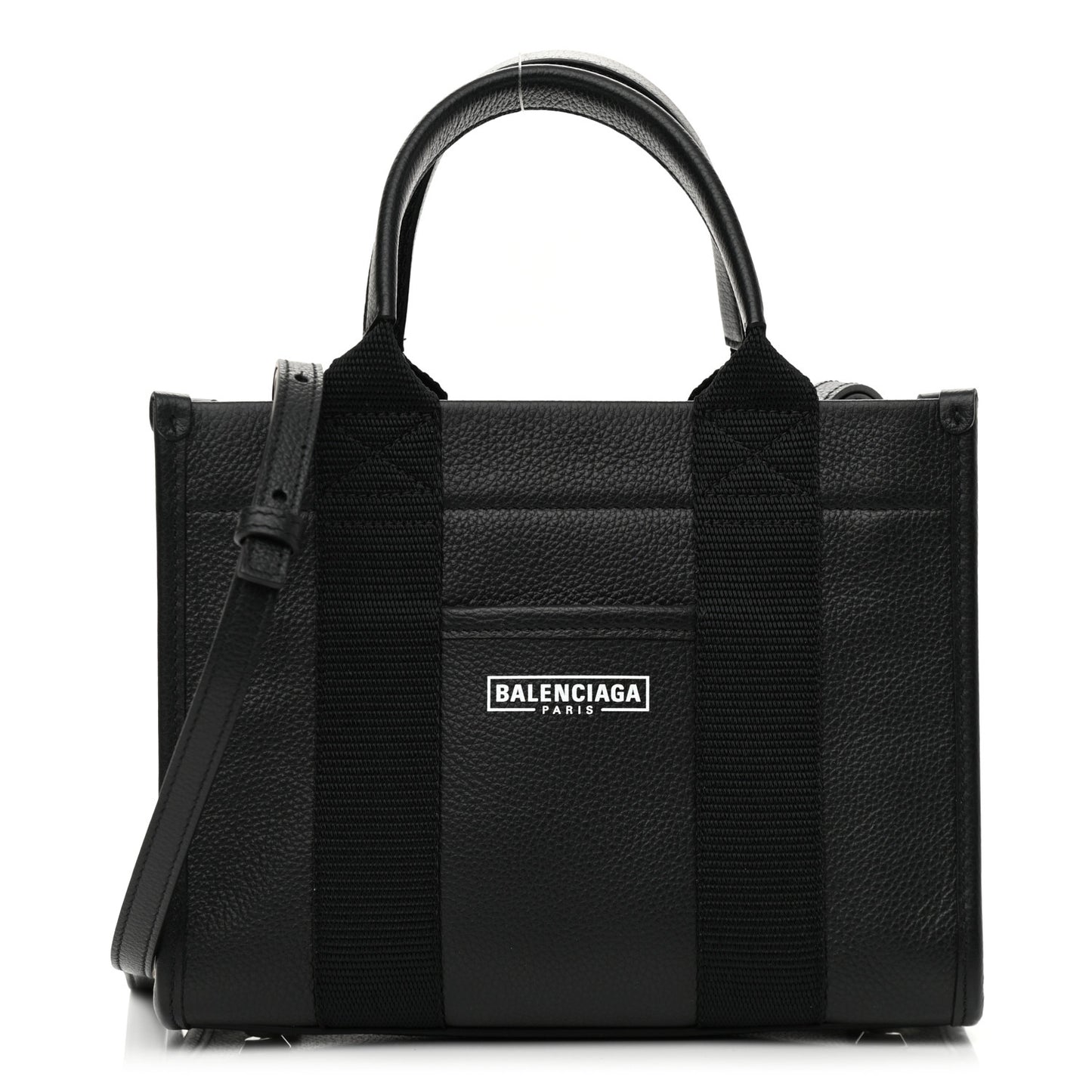 Calfskin XS Hardware Tote Black