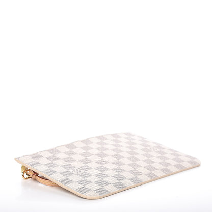 Louis Vuitton Damier Azur Neverfull MM GM Pochette 4 of 7