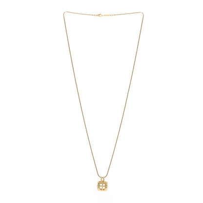 Tiffany 18K Yellow Gold Biscayne Pendant Necklace 2 of 5