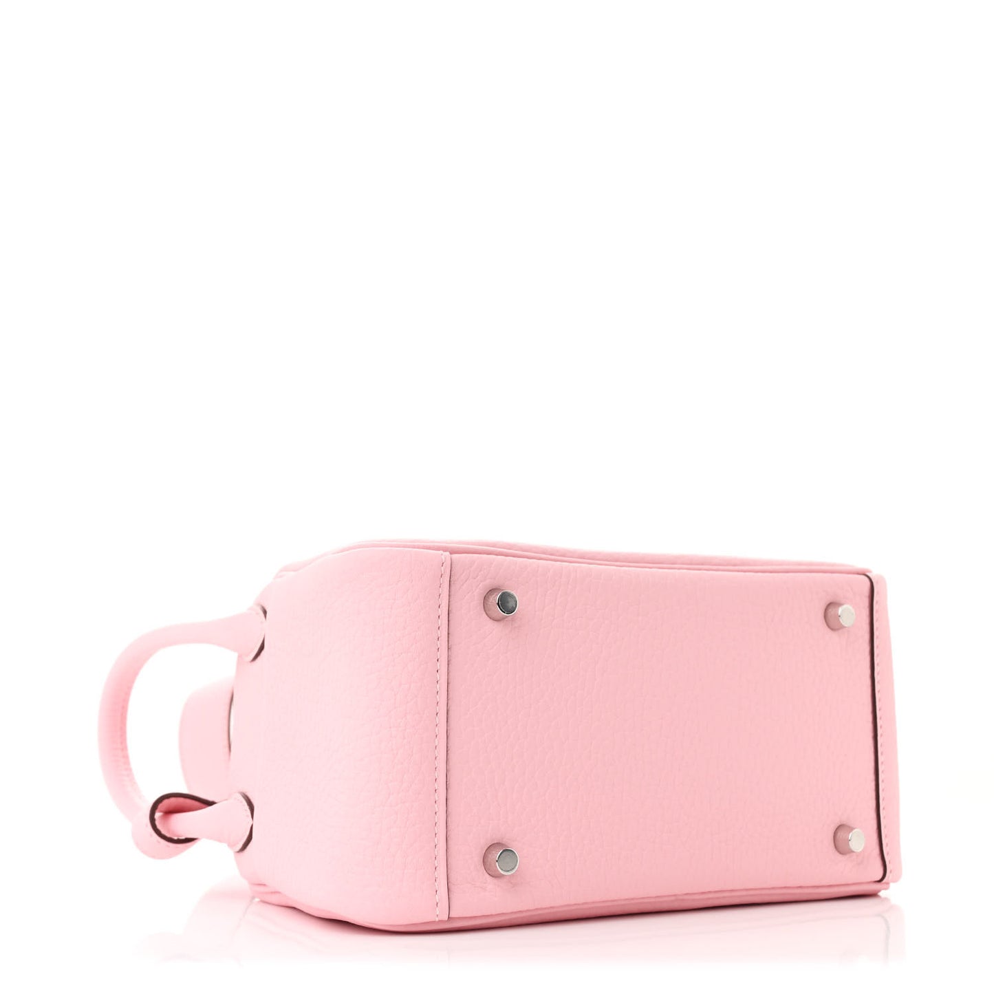 Taurillon Clemence Verso Mini Lindy 20 Rose Sakura Gris Perle
