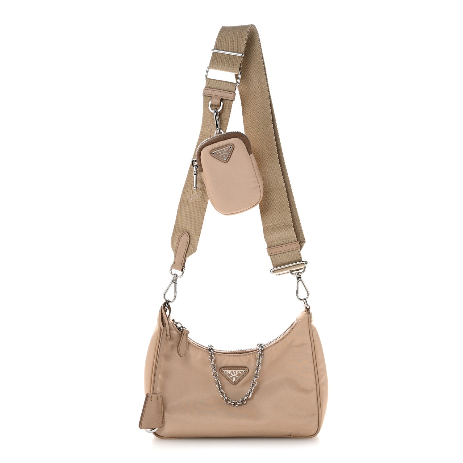 Prada Tessuto Saffiano Re-Edition 2005 Shoulder Bag Cammeo 1 of 12
