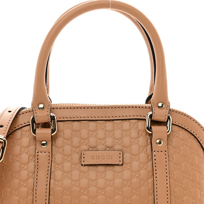 Gucci Soft Microguccissima Mini Dome Bag Camelia 8 of 10