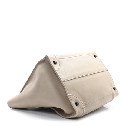 Celine Supple Calfskin Medium Phantom Luggage Beige 4 of 10