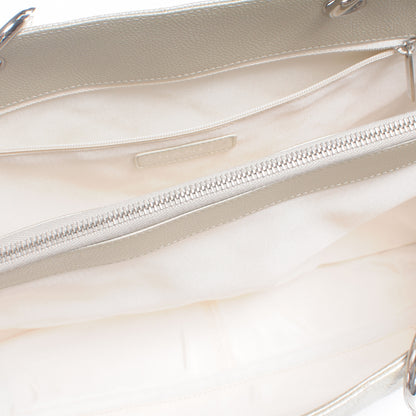 Chanel Caviar Quilted Grand Shopping Tote GST Pearl 5 of 7