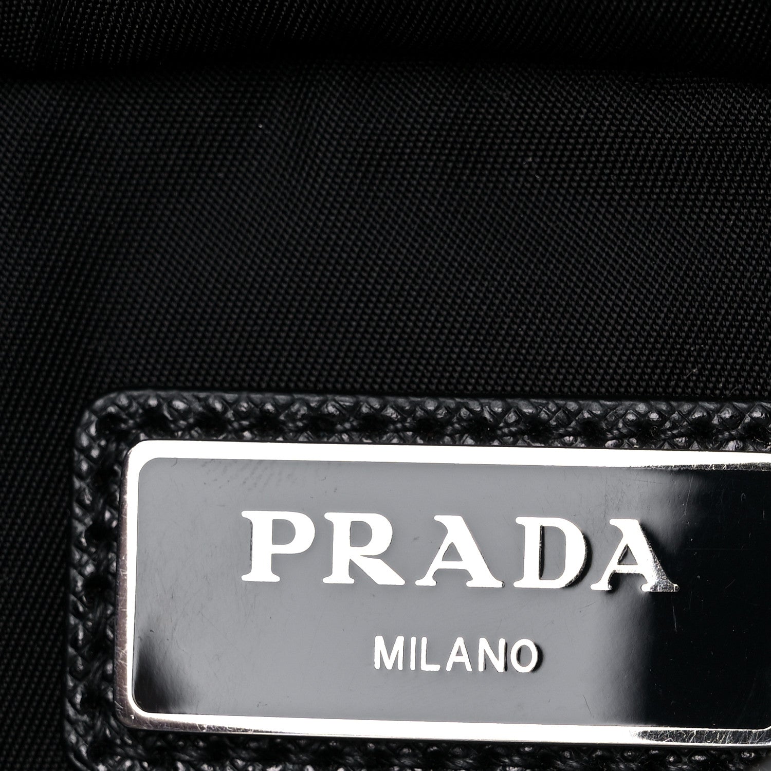 Prada Tessuto Nylon Montagna Belt Bag Black 6 of 8