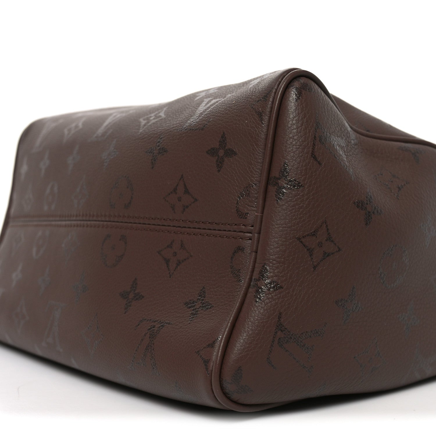 Louis Vuitton Calfskin LV Bliss Speedy Bandouliere 25 Brun 1855365