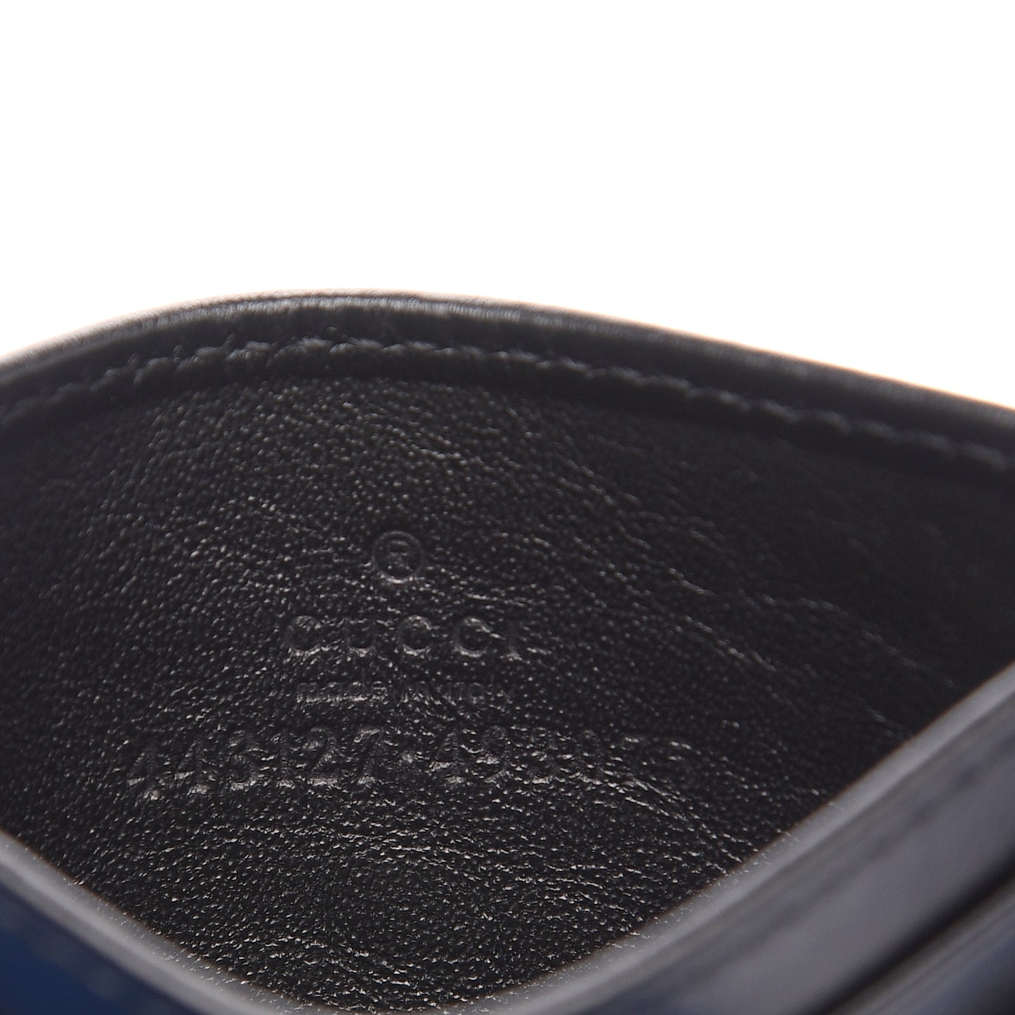 Calfskin Matelasse GG Marmont Card Holder Black