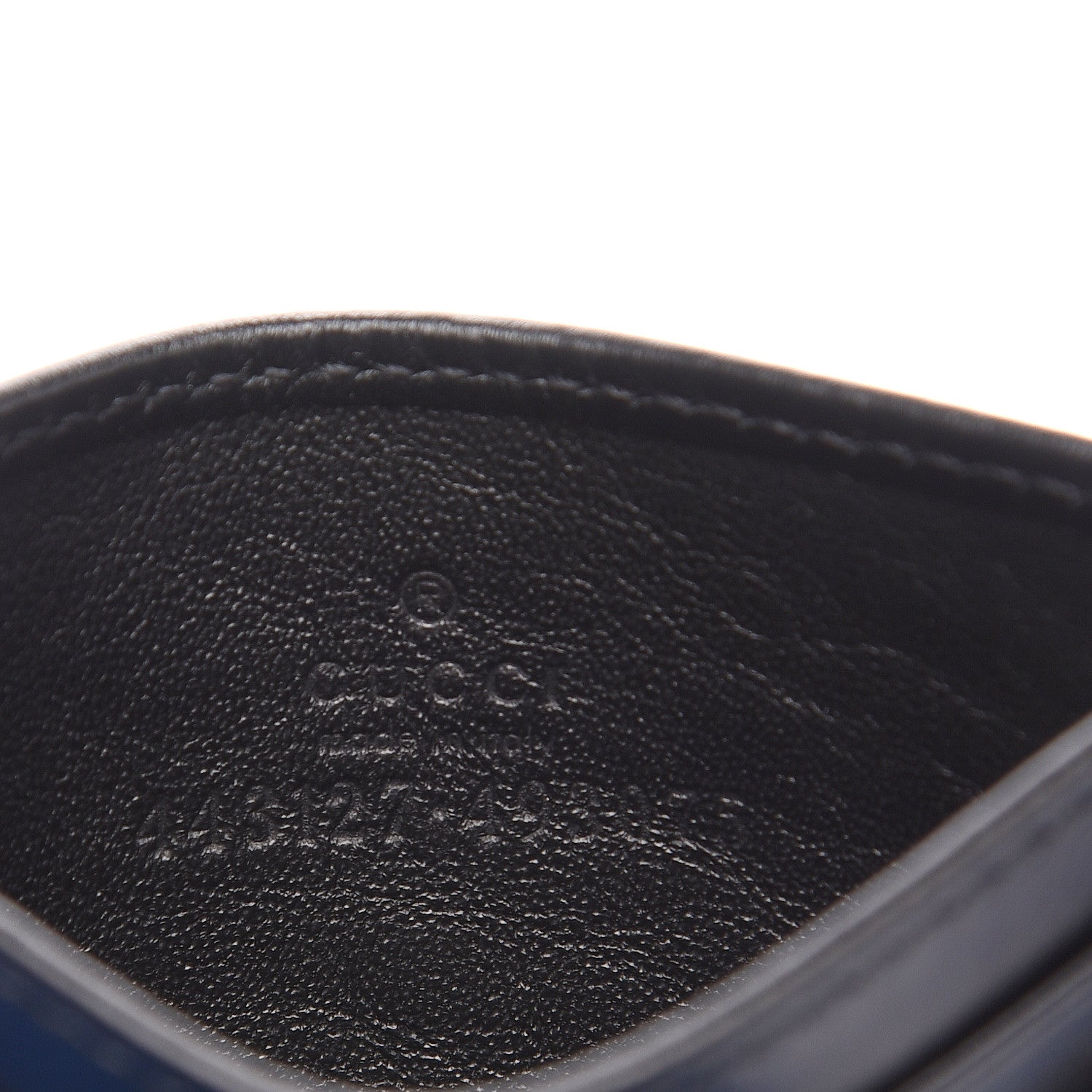 Gucci Calfskin Matelasse GG Marmont Card Holder Black 5 of 6