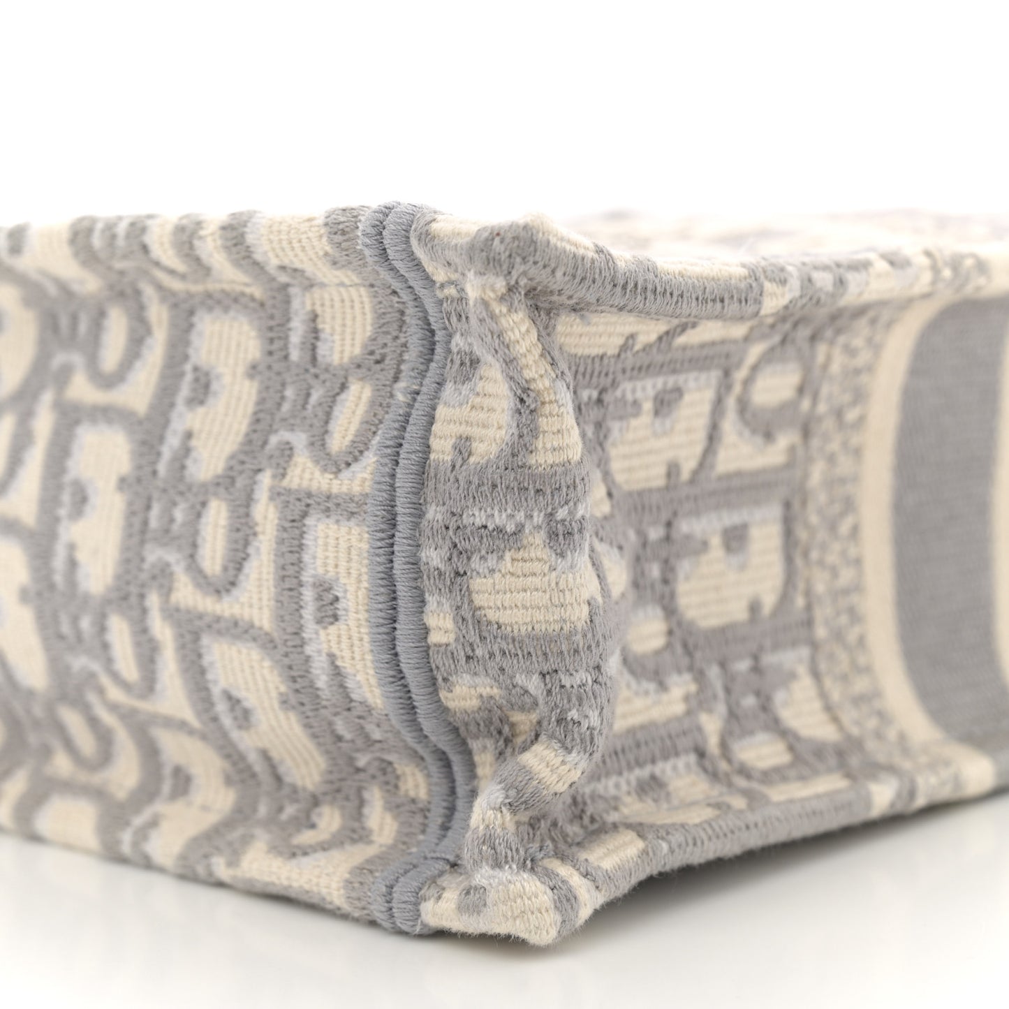 Oblique Mini Book Tote Phone Bag Grey