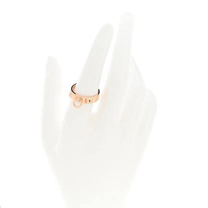 Hermes 18K Rose Gold PM Collier De Chien Ring 55 7.25 2 of 4