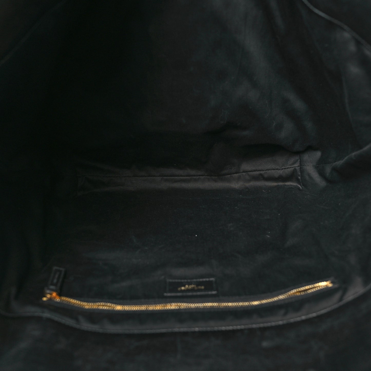 Lambskin Quilted Maxi Icare Shopping Tote Black