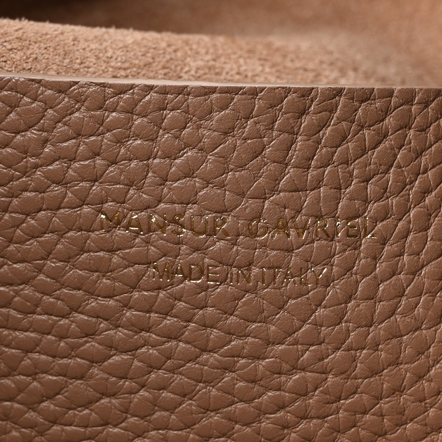Pebbled Calfskin Small Everyday Cabas Biscotto