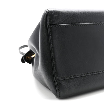 Fendi Nappa Mini Peekaboo Iconic Satchel Black 9 of 10