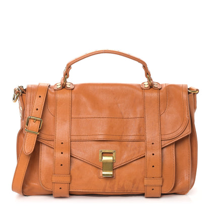 Proenza Schouler Lambskin Medium PS1 Satchel Saffron 1 of 11