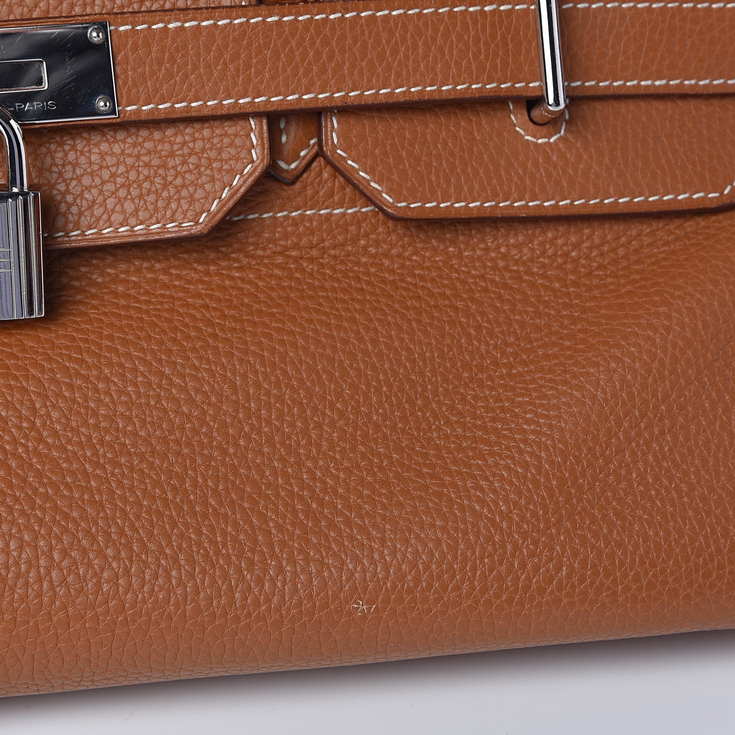 Hermes Taurillon Clemence JPG Birkin 42 Gold 9 of 14