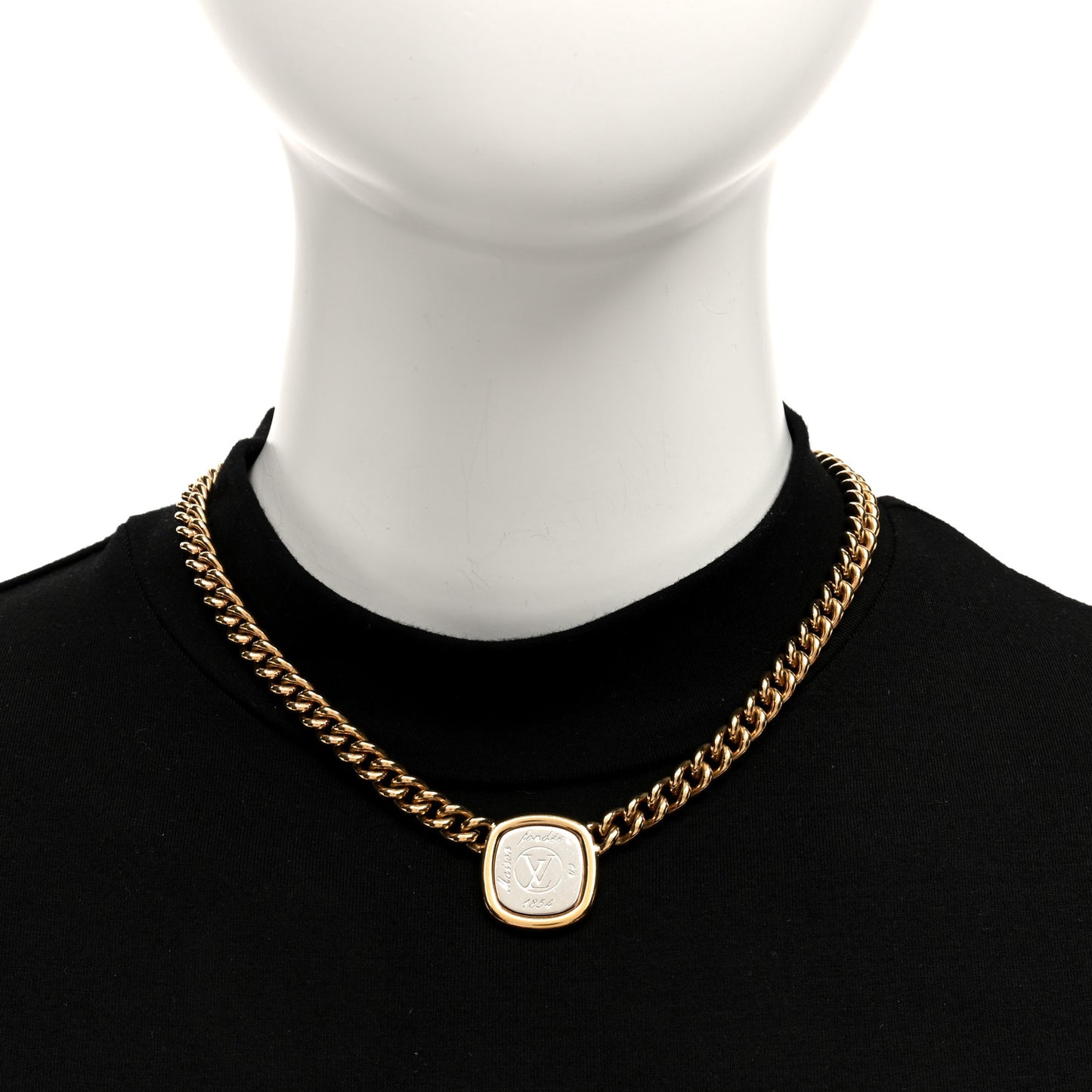 LV ID Chain Necklace