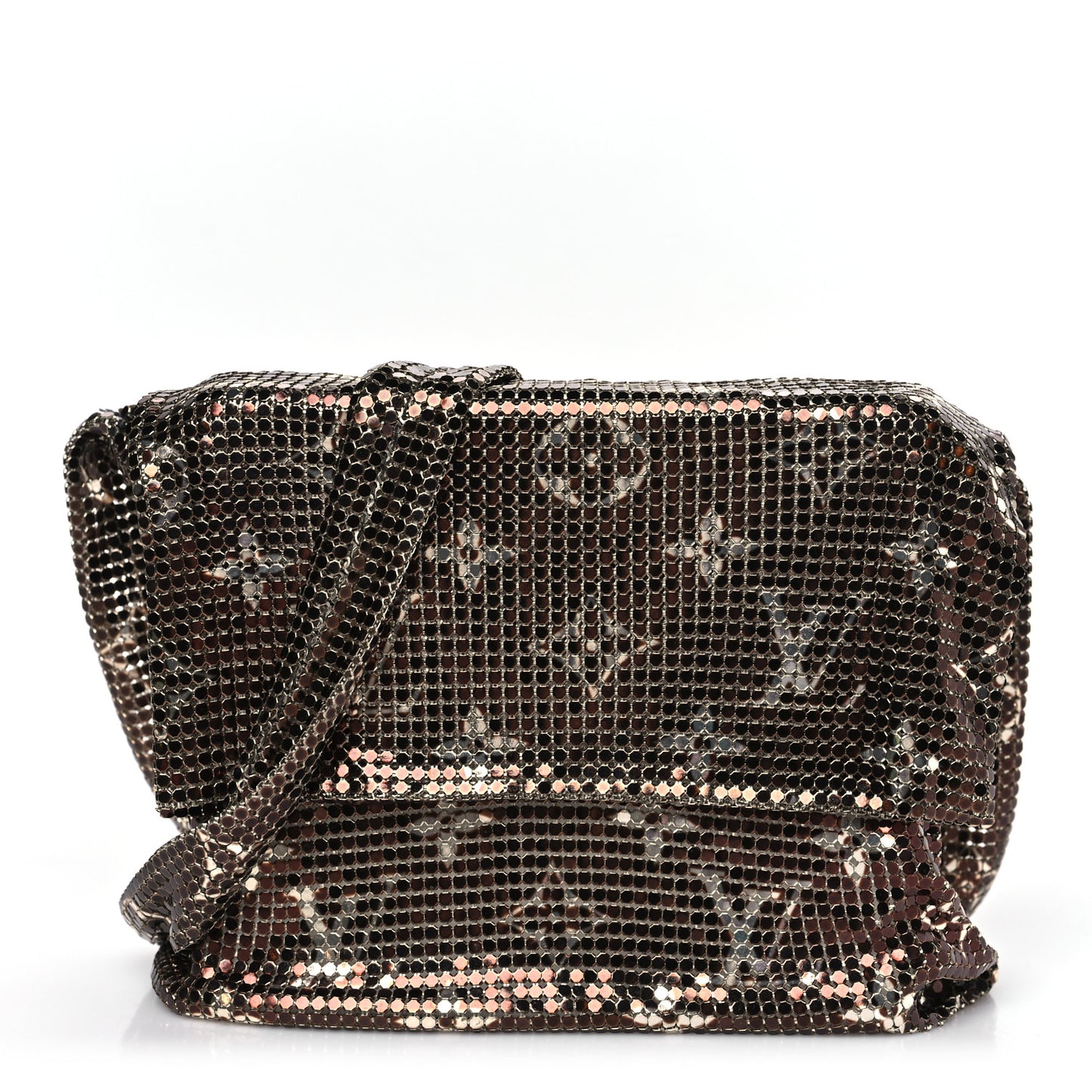 Monogram Mesh Metal Frances Bronze