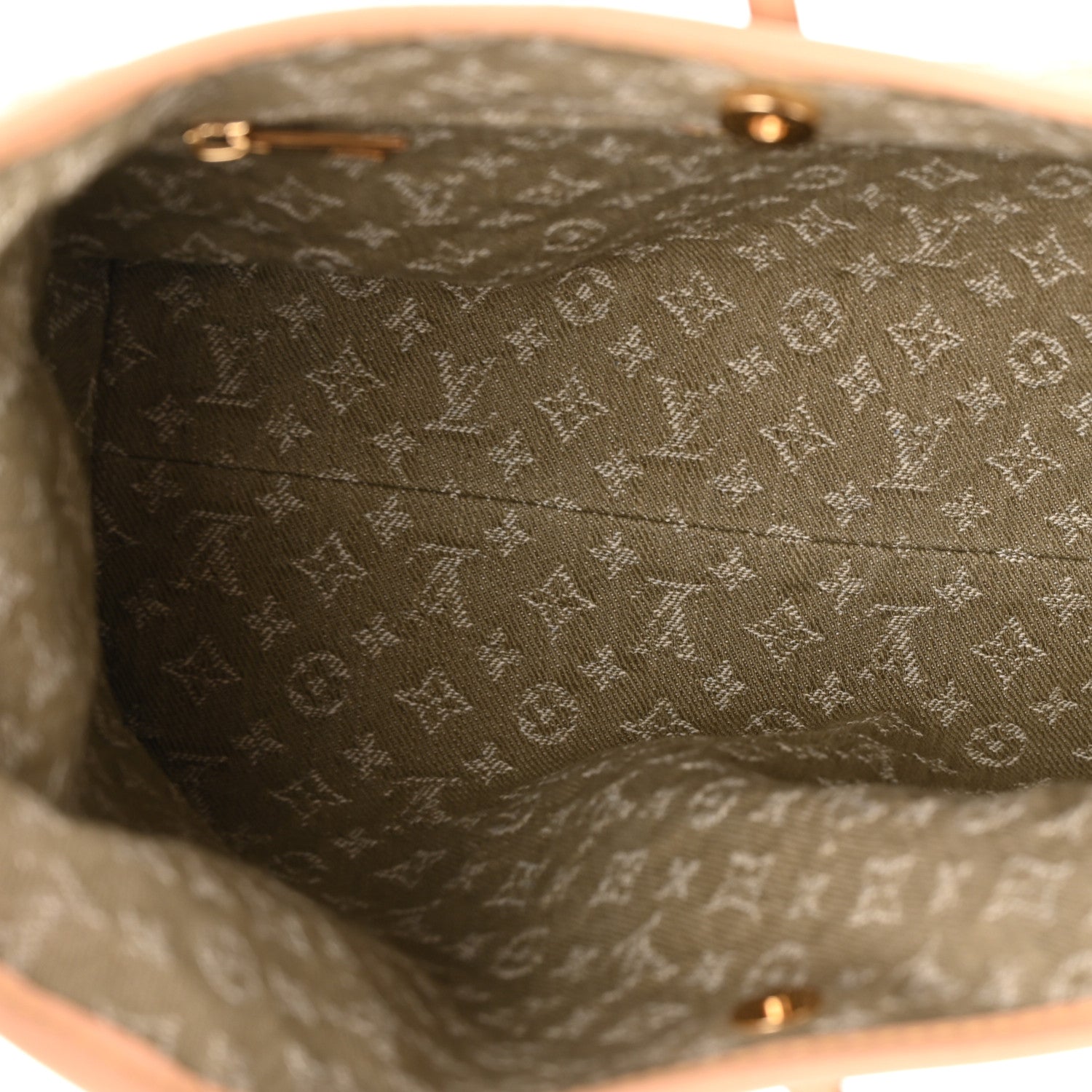 Louis Vuitton Denim CarryAll Cargo PM Khaki 5 of 9