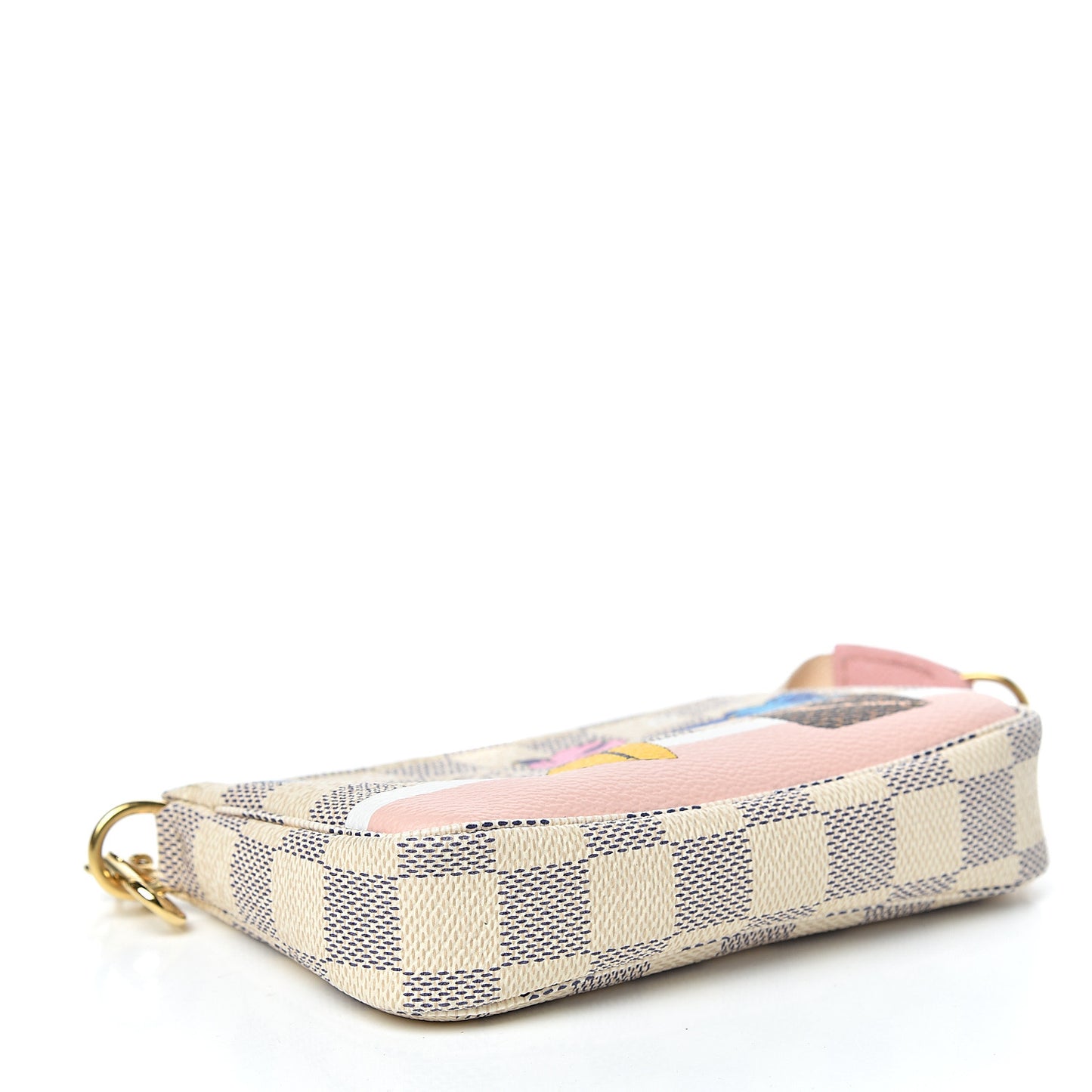 Damier Azur 2018 Christmas Animation Mini Pochette Accessories