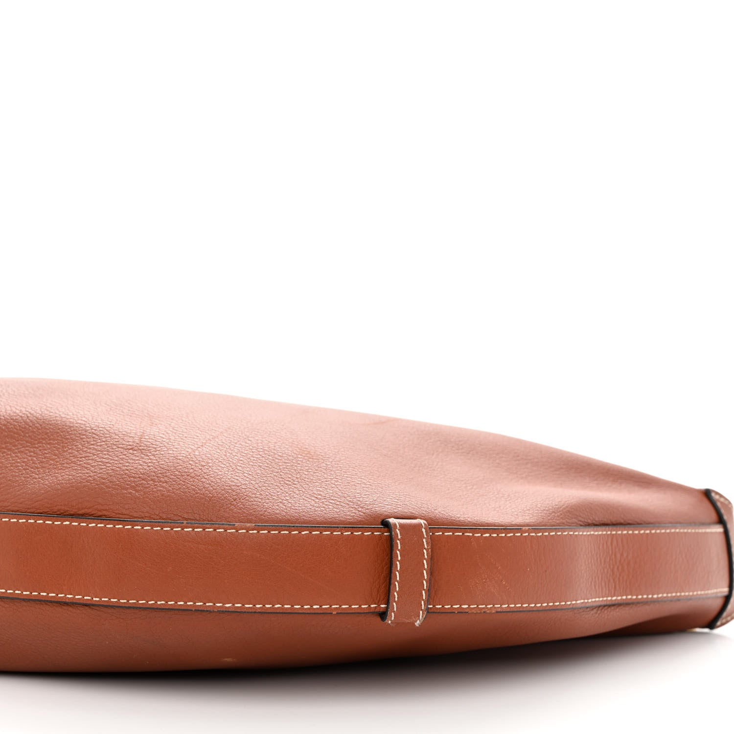 Celine Supple Calfskin Medium Strap Leandre Shoulder Bag Brown 10 of 13