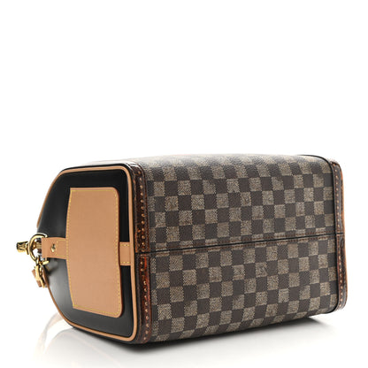 Louis Vuitton Transformed Damier Ebene Time Trunk Speedy Bandouliere 25 Black 4 of 9
